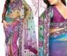 Wunderschönes Net Embroidered Saree...